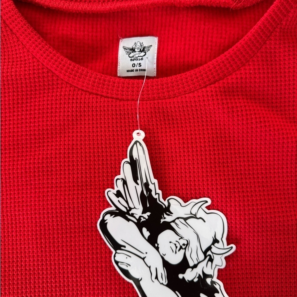 boys lie heart racer tee - Picture 3 of 3